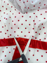 ❤️ 70s Polka Dot Babydoll Mini Dress