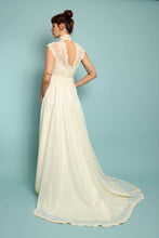 70s Lace Wedding Gown With Train