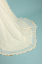 70s Lace Wedding Gown With Train