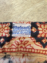 70s Block Print Wrap Skirt