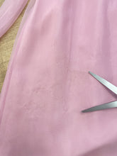 ❤️ 80s Pink Chiffon Dress With Sash