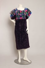 70s Velvet Guatemalan Dress