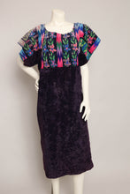 70s Velvet Guatemalan Dress