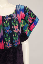 70s Velvet Guatemalan Dress