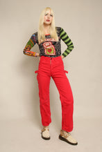 70s Washington Dee Cee Red Carpenter Pants