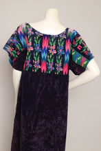 70s Velvet Guatemalan Dress