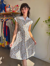 50s Studded Collar Dress