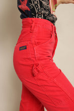 70s Washington Dee Cee Red Carpenter Pants