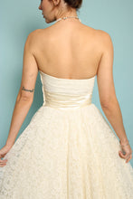 50s Tea Length Lace Wedding Gown