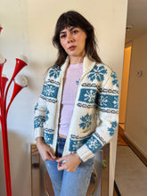 60s Snow Flake Cardigan