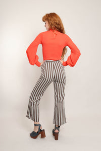 60s Striped Bell Bottoms