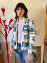 60s Snow Flake Cardigan