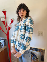60s Snow Flake Cardigan