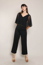 70s Disco Cape Jumpsuit