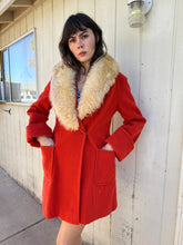 70s Burnt Orange Penny Lane Coat