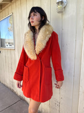 70s Burnt Orange Penny Lane Coat