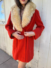 70s Burnt Orange Penny Lane Coat