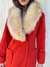 70s Burnt Orange Penny Lane Coat
