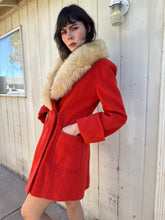 70s Burnt Orange Penny Lane Coat