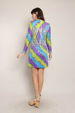 70s Psychedelic Signed Dress