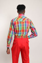 80s H Bar C Rainbow Shirt