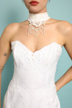 90s Jessica McClintock Choker Dress