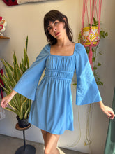 70s Bell Sleeve Grecian Dress