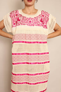 80s Lace Oaxacan Dress