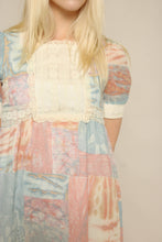 70s Whimsy Puff Sleeve Babydoll Mini Dress