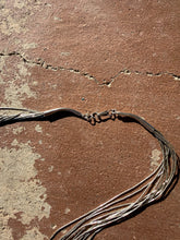 Chimney Butte Gaspeite Cross Pendant With Liquid Silver Necklace