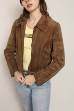 70s Suede Moto Jacket