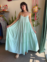 70s Mint Trapeze Nightgown