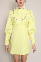70s Victorian Mini Dress