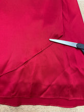 00s Red Strapless Sweetheart Cocktail Dress