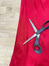 00s Red Strapless Sweetheart Cocktail Dress