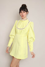 70s Victorian Mini Dress