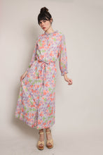 60s Mod Floral House Dress