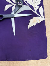 50s Purple Rayon Kimono