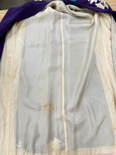 50s Purple Rayon Kimono