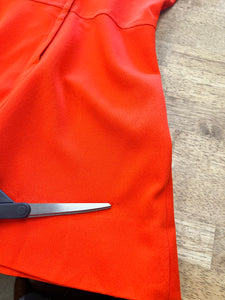 70s Tomato Mod Mini Dress