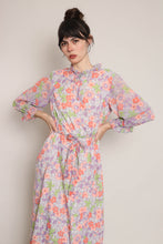 60s Mod Floral House Dress