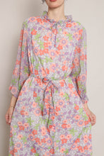 60s Mod Floral House Dress