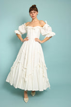 80s Laura Ashley Bo Peep Wedding Dress Set