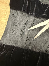 40s Illusion Lace Gown