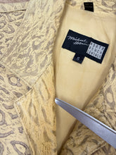 80s Leopard Leather Dress