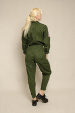 70s Chemin De Fer Patchwork Military Flight Suit