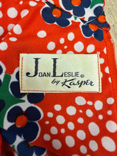 60s Psychedelic Floral Dress