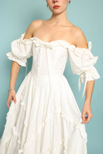 80s Laura Ashley Bo Peep Wedding Dress Set