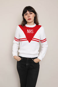 60s Cheerleader Sweater