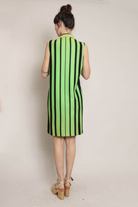 60s Striped Shift Dress